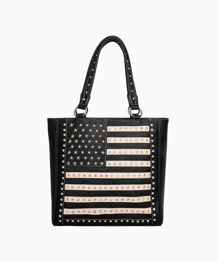 Montana West American Flag Concealed Carry Tote Bag