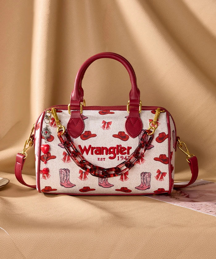 Wrangler Rodeo Icons Western Boston Bag