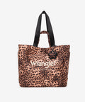 Wrangler Leopard Print Tote Bag