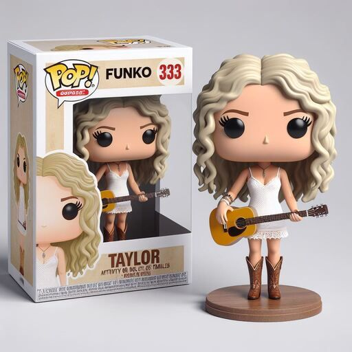Taylor Swift Inspired Collectible Figurine