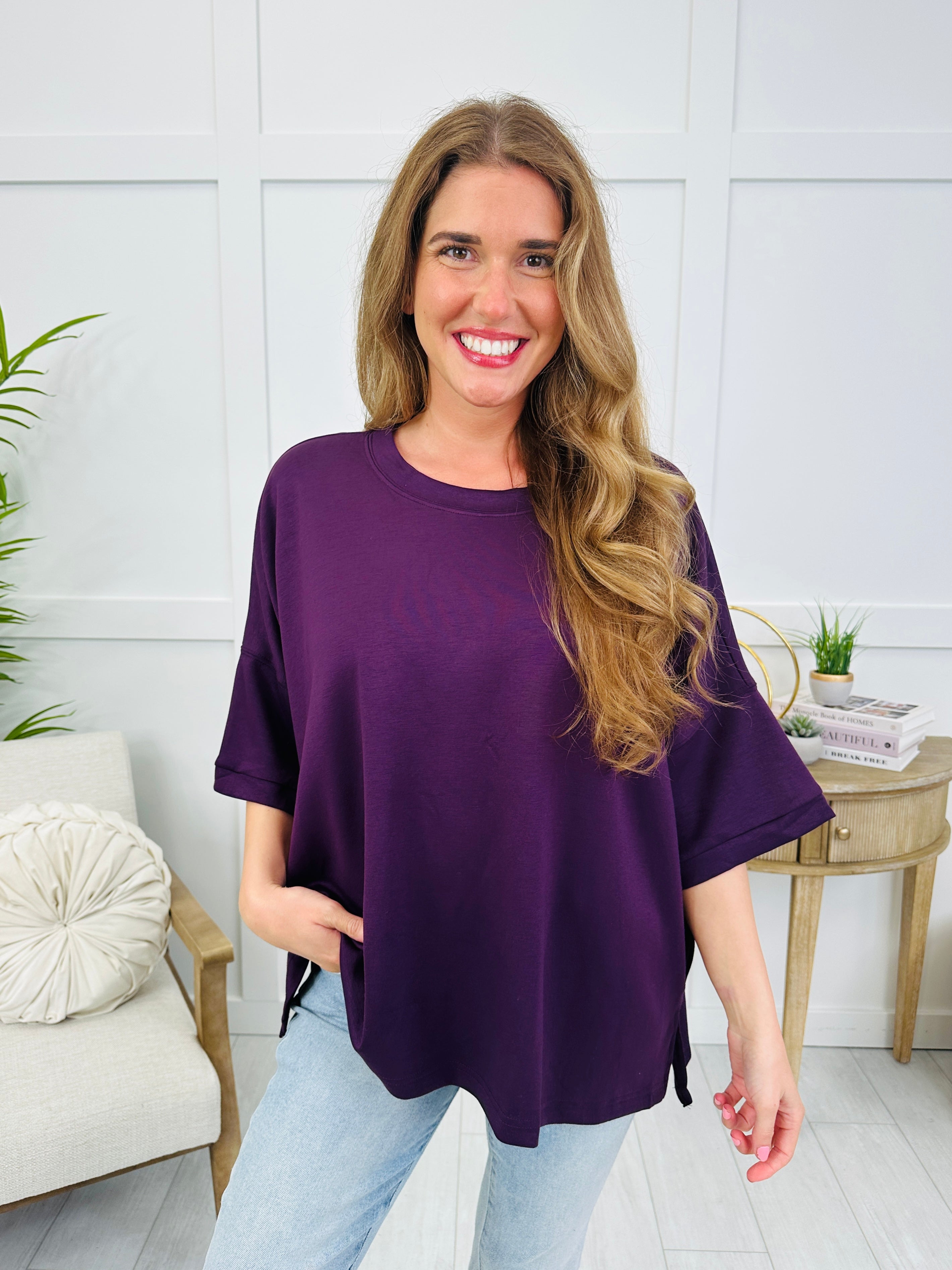 Calm & Casual Top In Multiple Colors