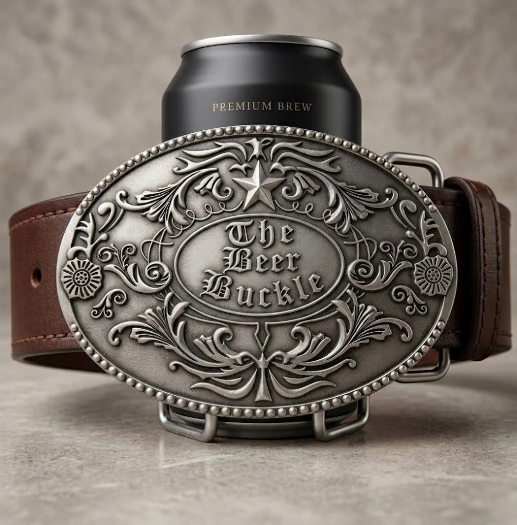 🎁 Perfect Gift for Beer Lovers – Country Beer Belt BuckleTM