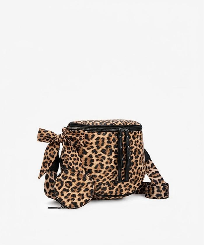 Montana West Leopard Printed Purse Scarf