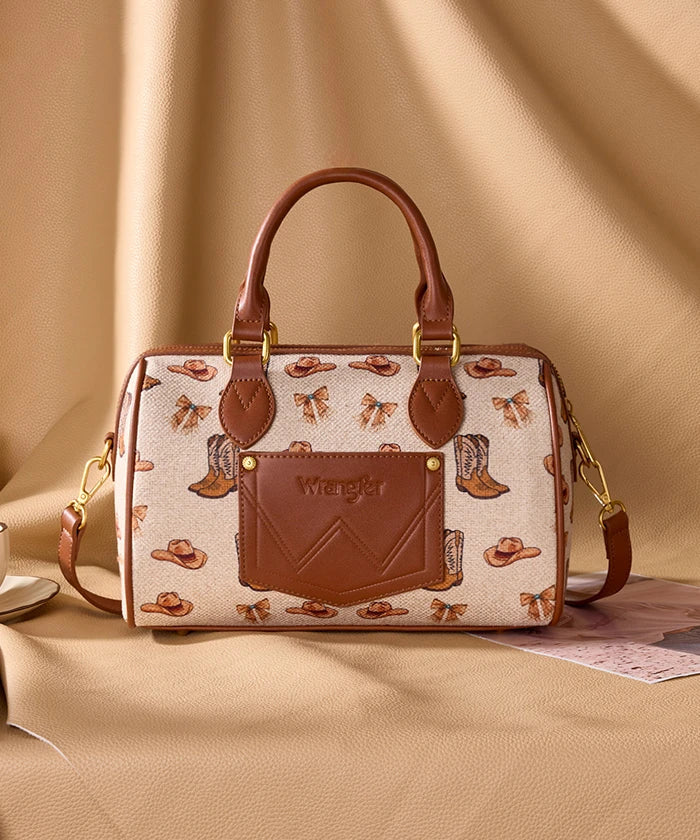 Wrangler Rodeo Icons Western Boston Bag