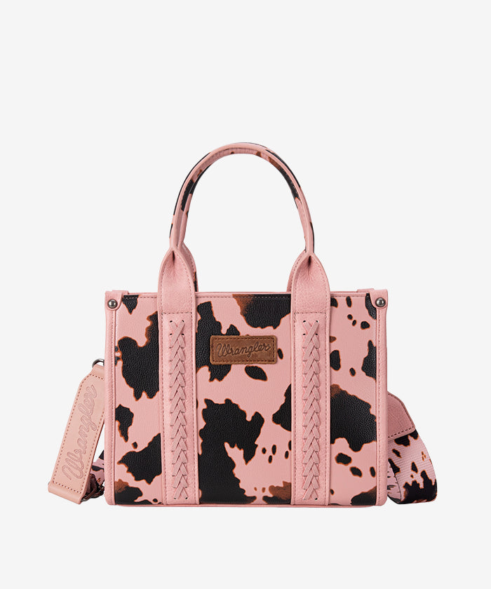 Wrangler Cow Print Concealed Crossbody Bag