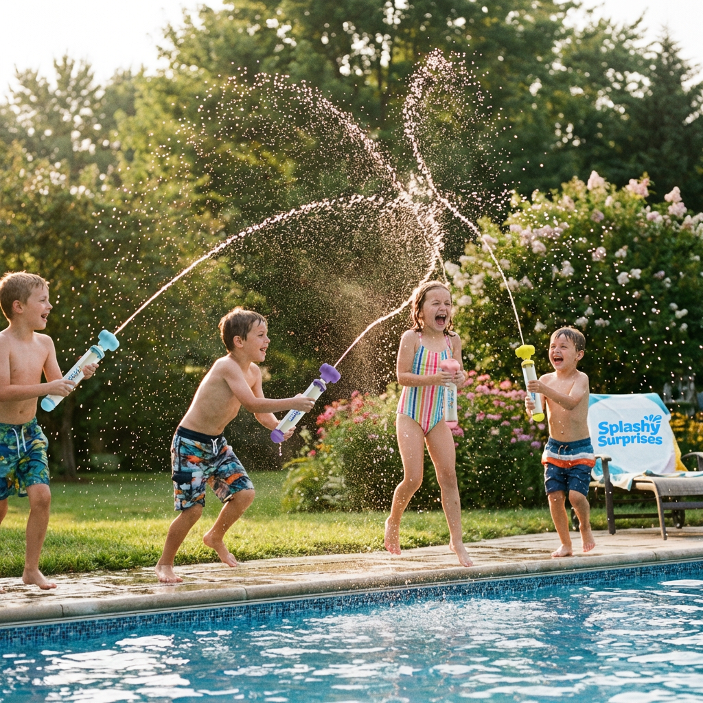 💥 Limited-Time 79% OFF! 🌊 Rotating Fireworks Water Gun – Ultimate Summer Toy