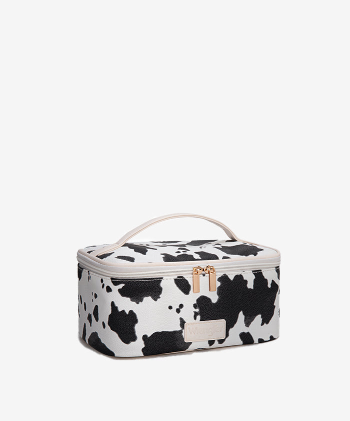 Wrangler Leopard PU Makeup Bag