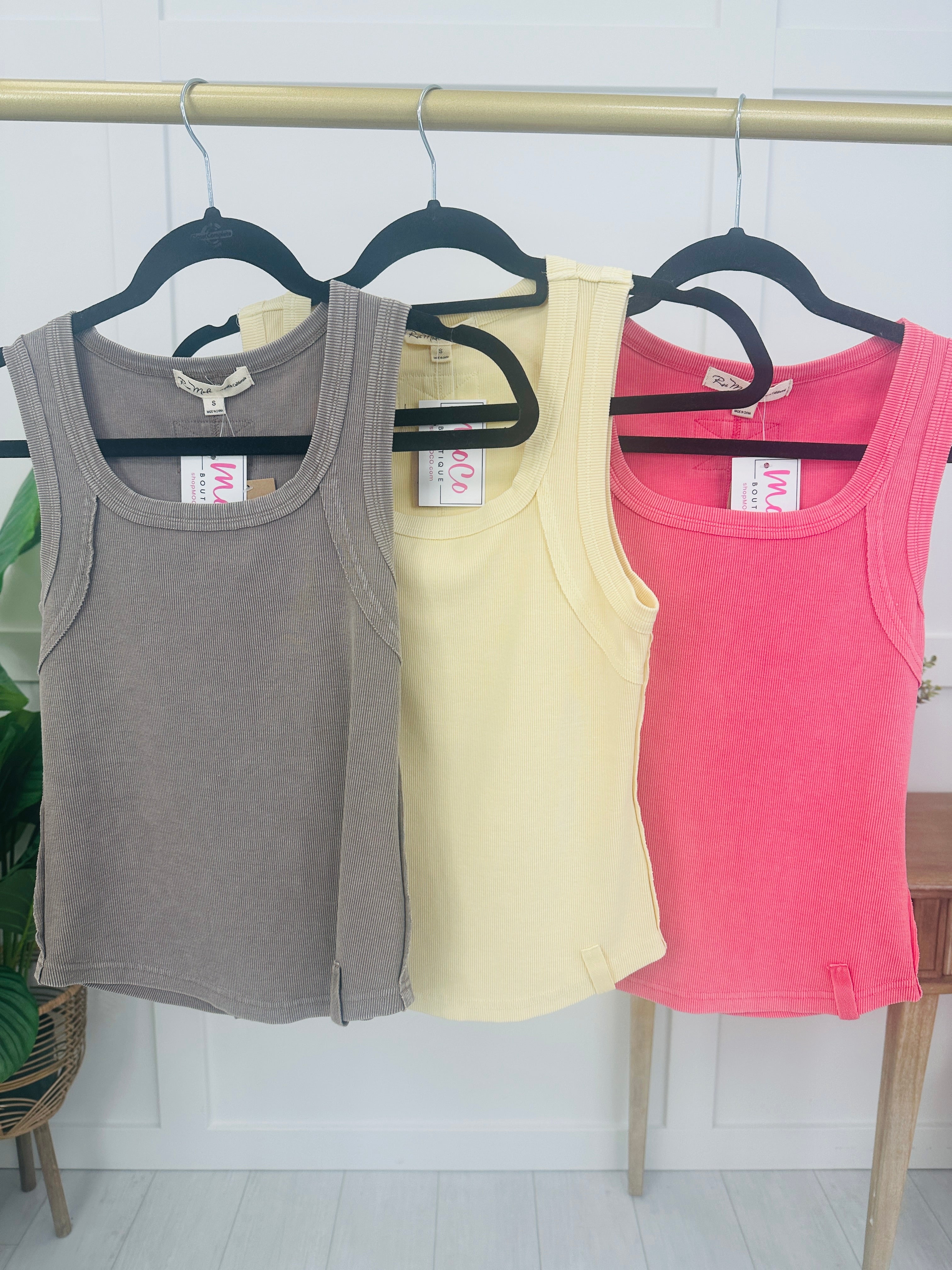 The Daily Fit Tank Top In Multiple Colors