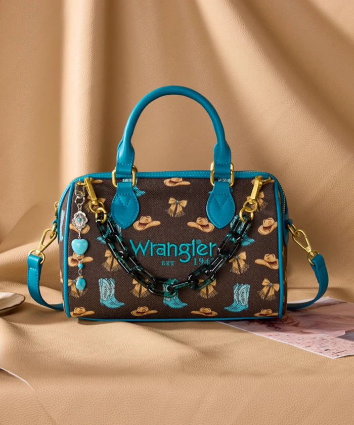 Wrangler Rodeo Icons Western Boston Bag