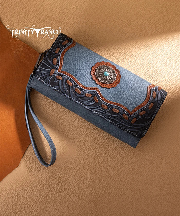 Trinity Ranch Floral Tooled Concealed Carry Tote Bag Collection