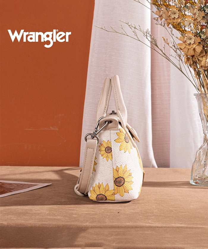 Wrangler Sunflower Print Mini Crossbody Bag