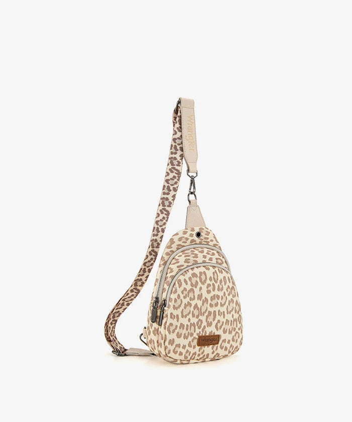 Wrangler Dual Zippered Sling Bag