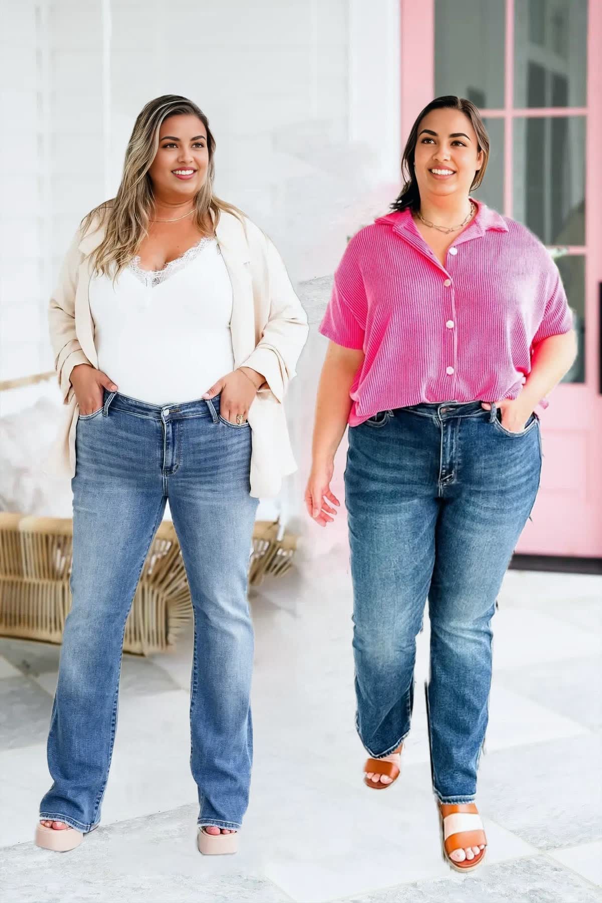 JUDY Holy Grail Tummy Control Bootcut Jeans (Buy 2 Free Shipping)