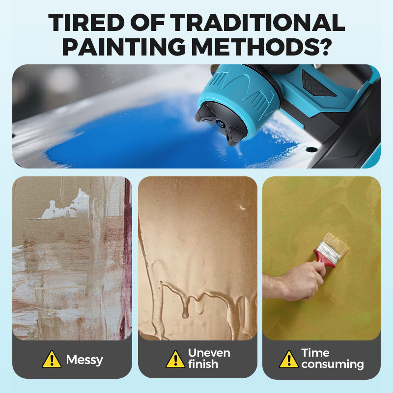 ⚡ FLASH SALE: Wireless Paint Sprayer Kit — Paint 480 ft2 in 15 Minutes! Save 45%