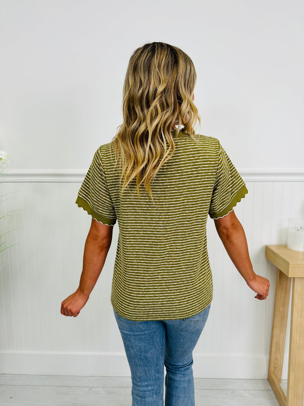 Scalloped & Sweet Top In Multiple Colors
