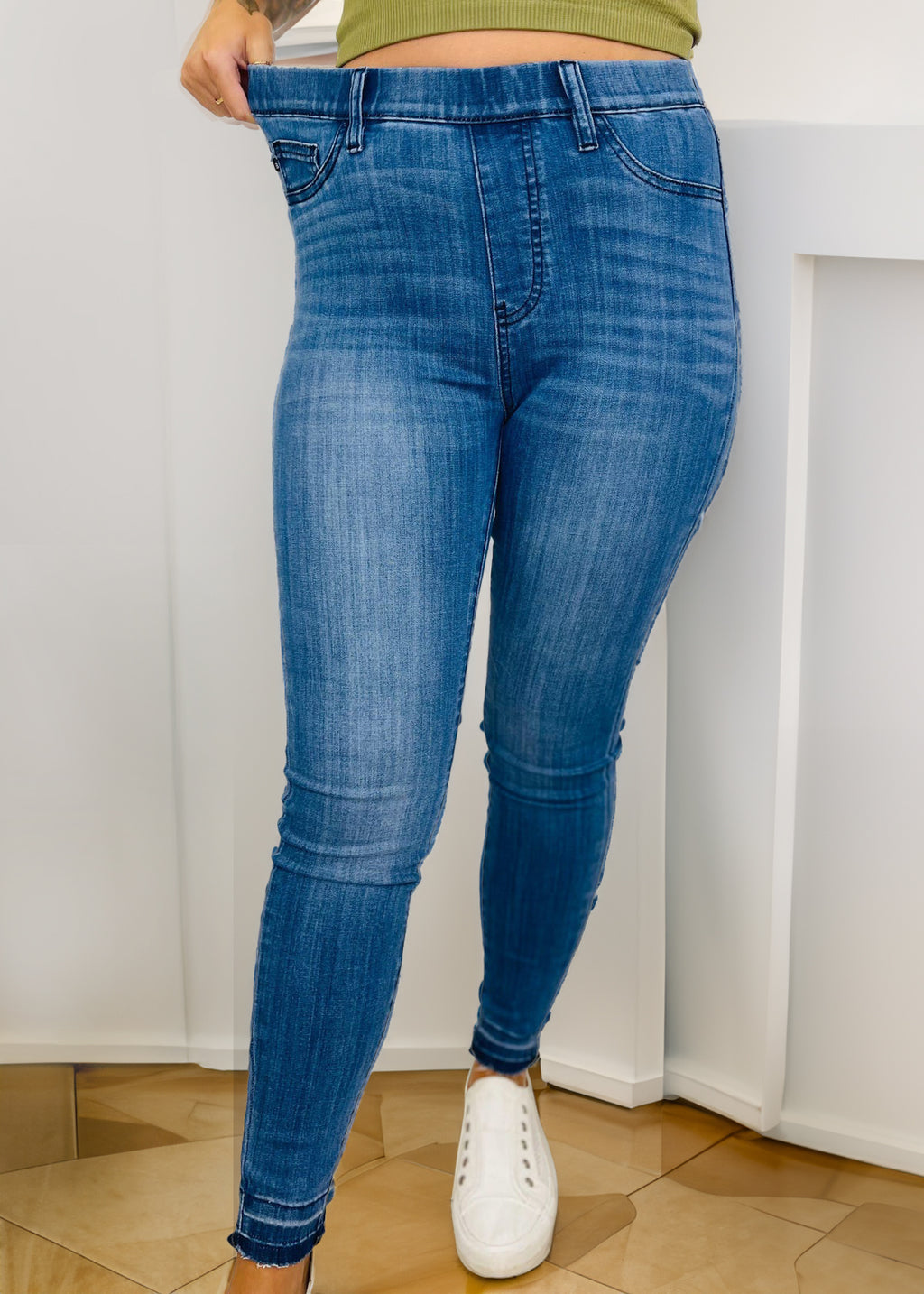 JUDY Tummy Control Pull On Skinny Jeans (Buy 2 Free Shipping)