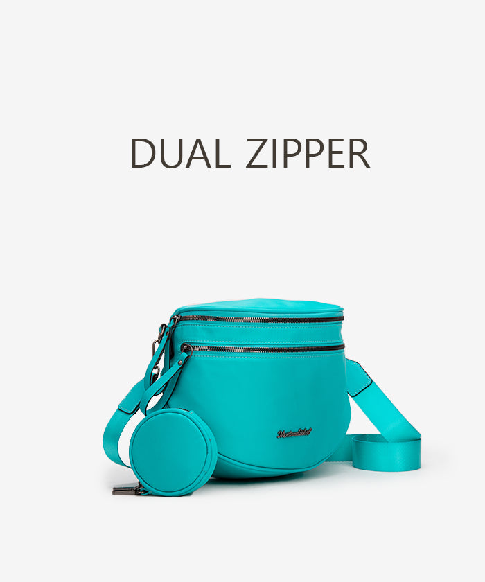 Montana West Bum Bag with Zipper –  Stylish Fanny Pack