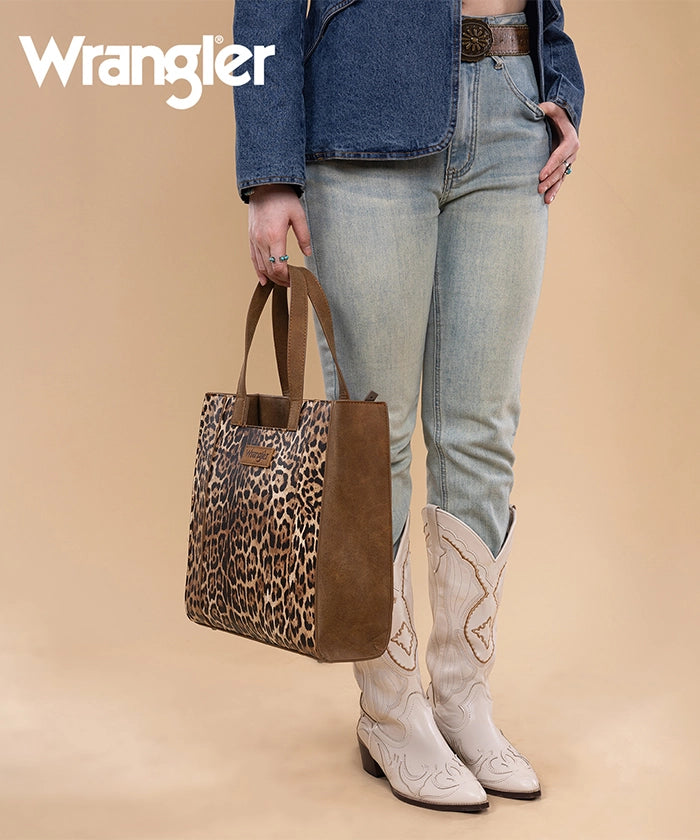 Wrangler Wildside Cheetah Tote Bag