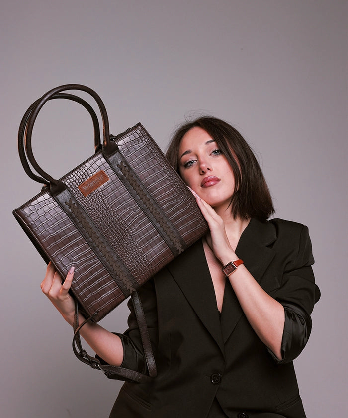 Wrangler Whipstitch Tote Bag