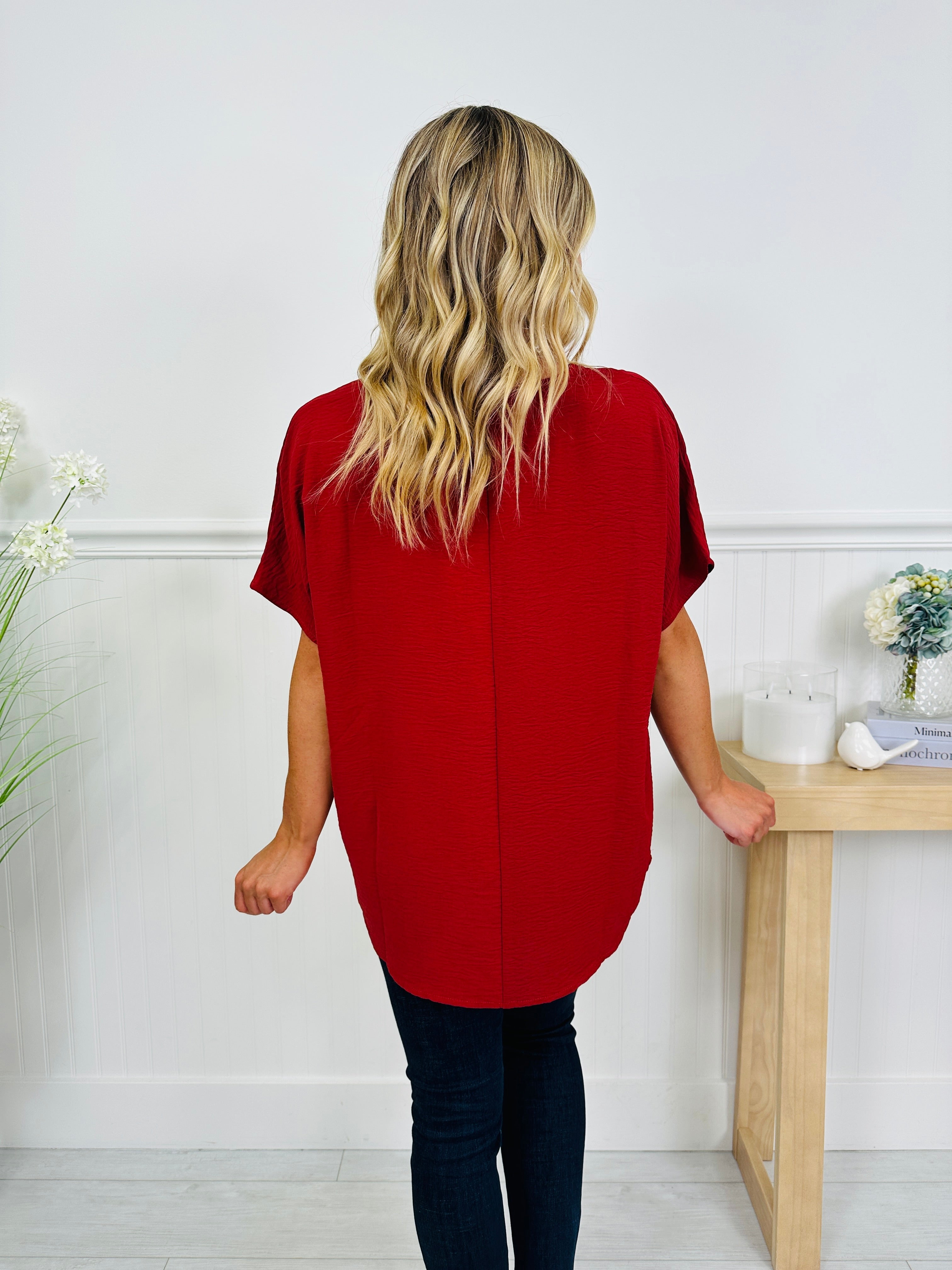 Go With The Flow Top In Multiple Colors
