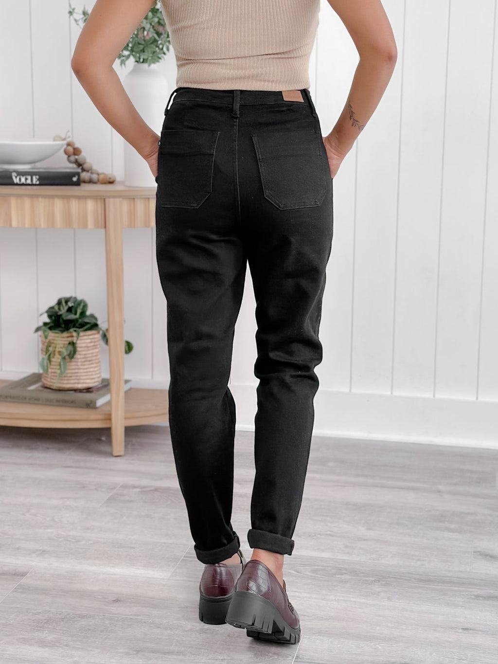 JUDY Stretch Pull On Denim Joggers  (Buy 2 Free Shipping)