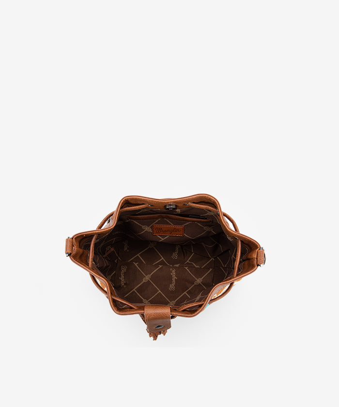 Wrangler Aztec Knitted Bucket Bag Collection