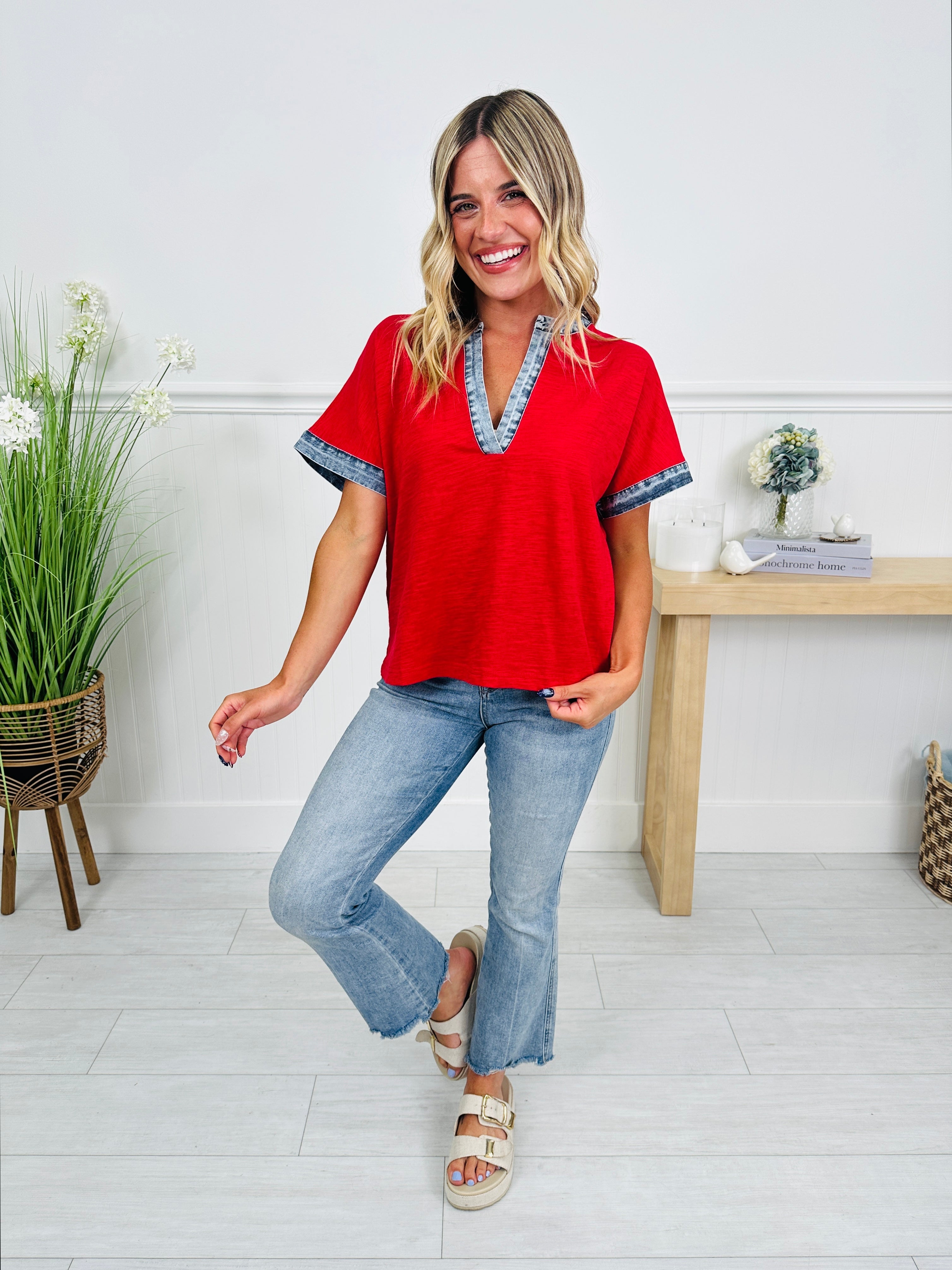A Sure Thing Top In Multiple Colors