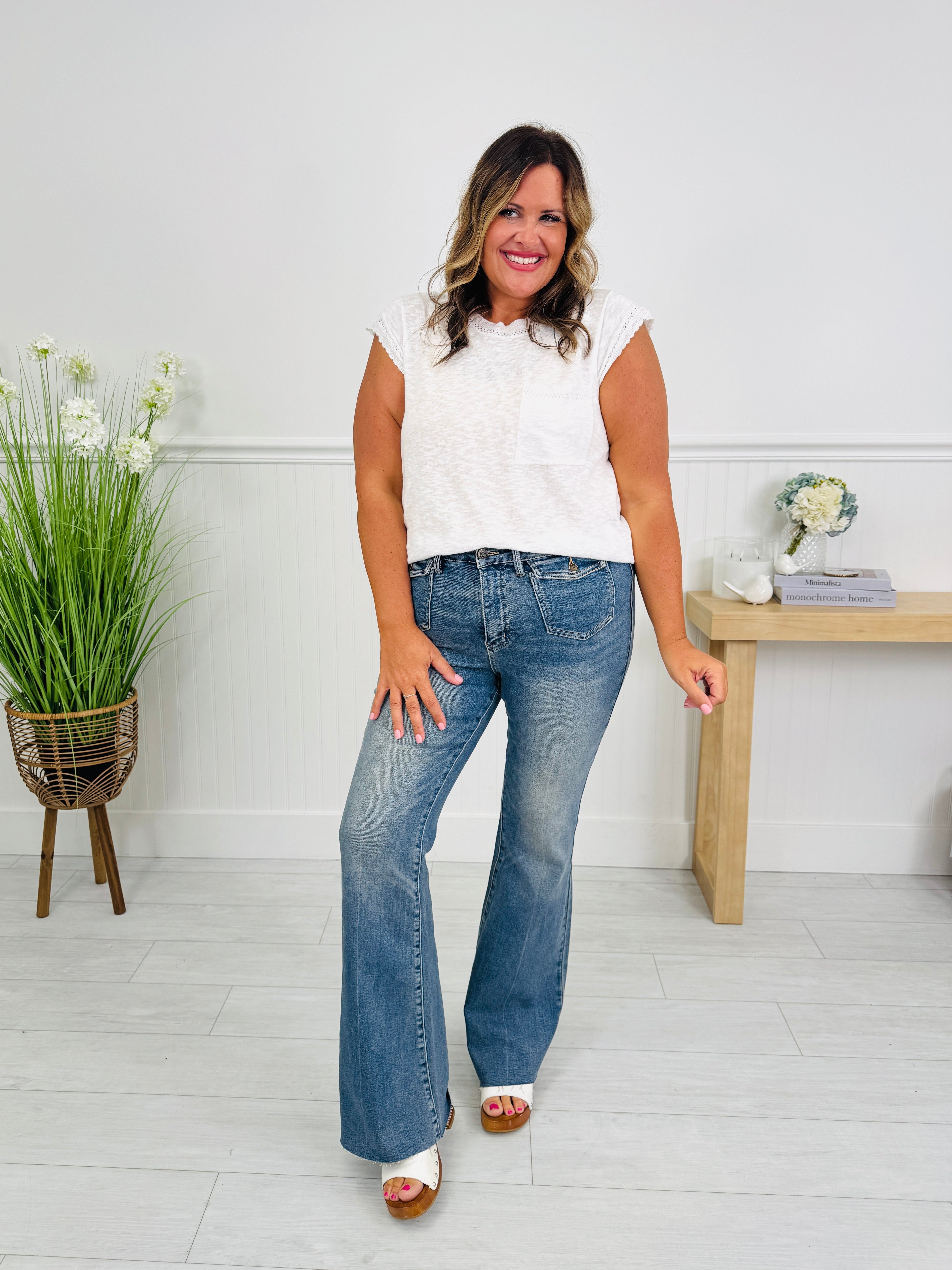 Judy Blue Flare Factor Jeans