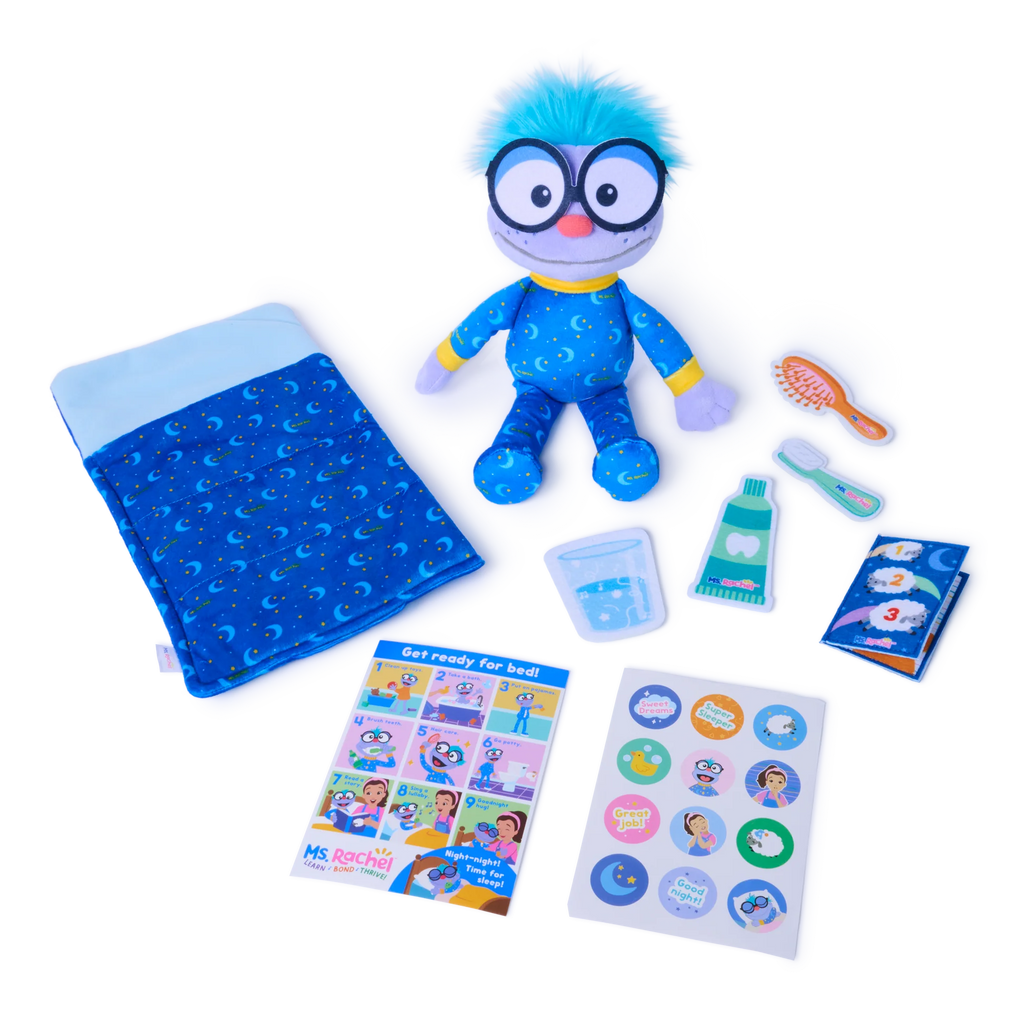 Ms. Rachel Goodnight Frankie Bedtime Playset