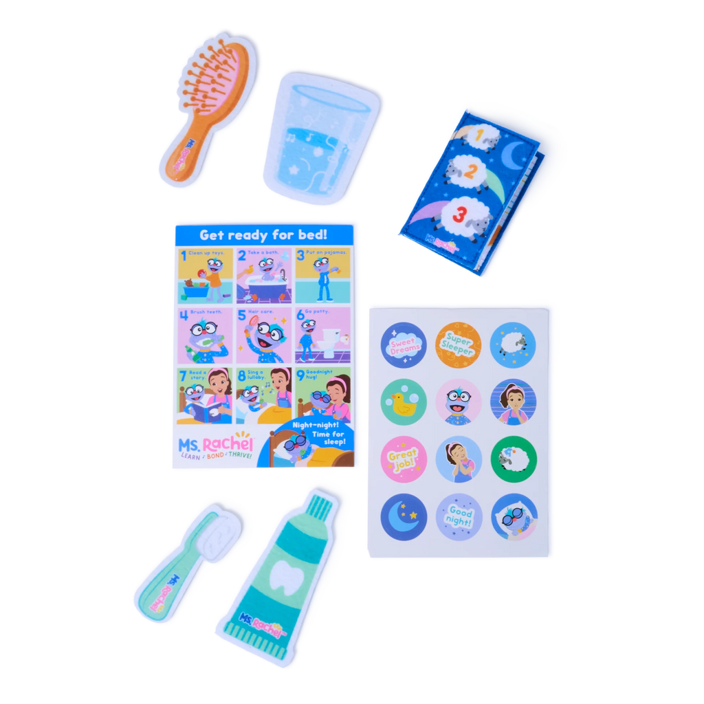 Ms. Rachel Goodnight Frankie Bedtime Playset
