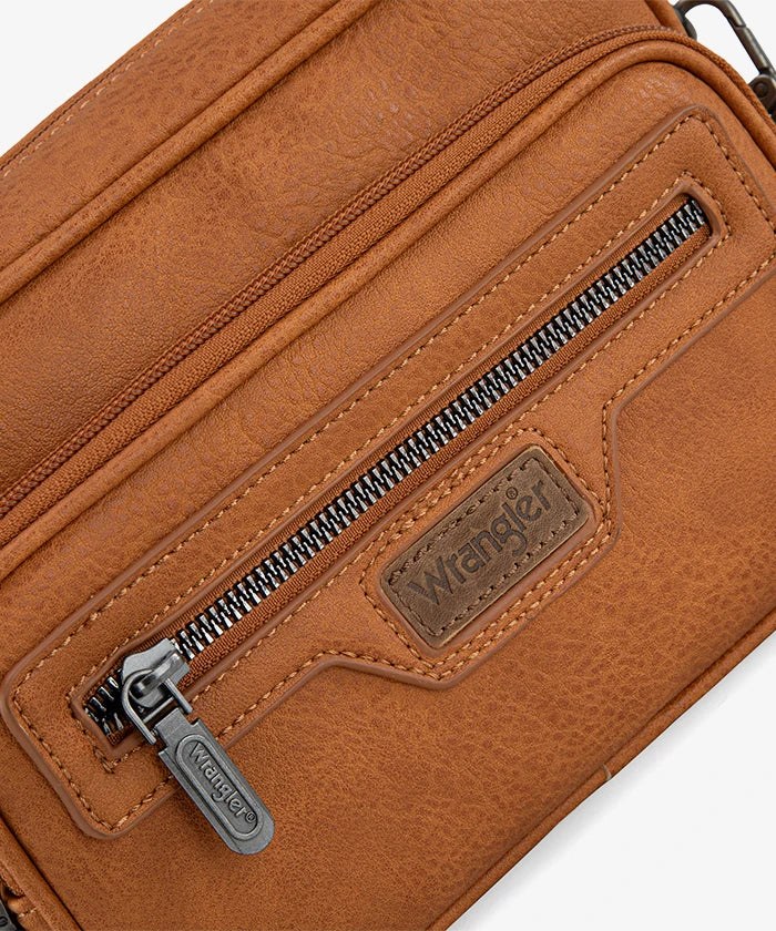 Wrangler Multi-Pocket Crossbody Bag