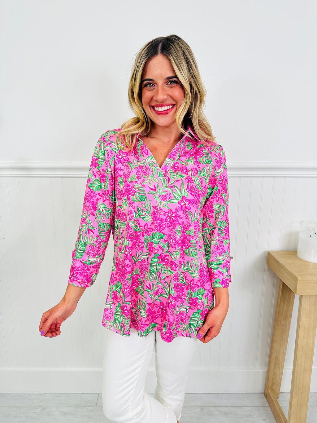 Bloom in Spring in Hibiscus Print