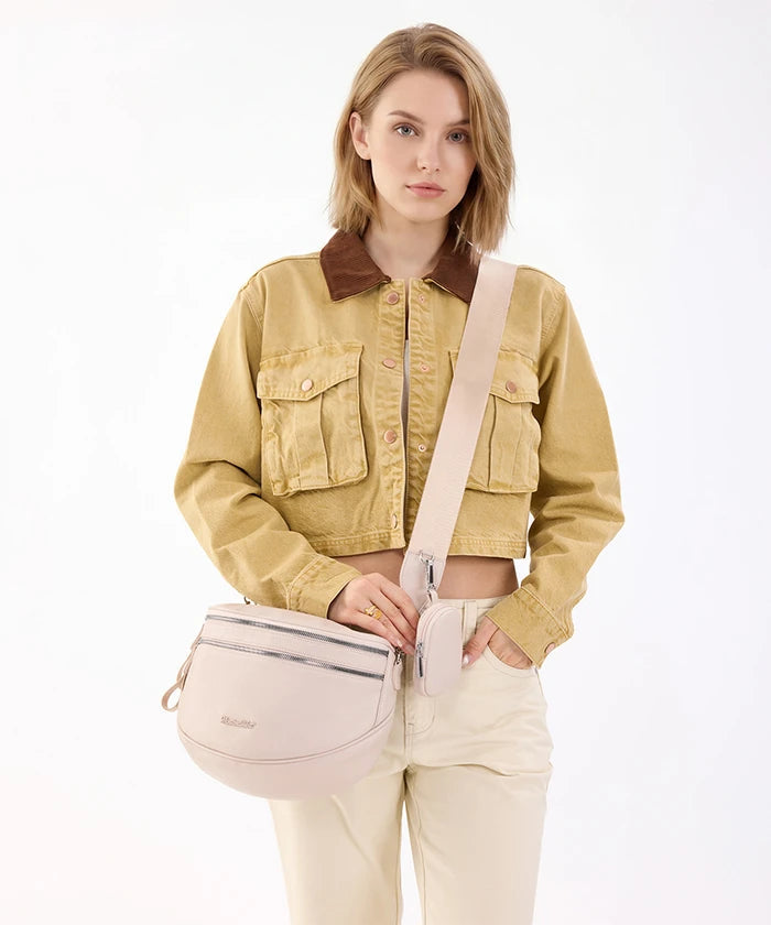 Montana West Dual Zipper Bum Bag
