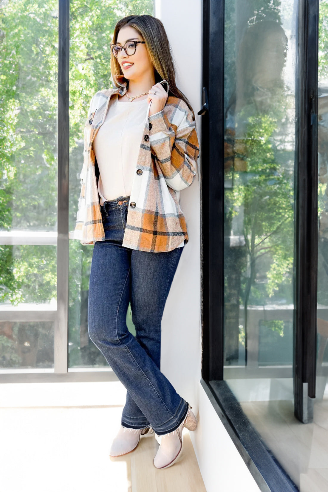 JUDY High-Rise Tummy Control Bootcut Jeans (Buy 2 Free Shipping)