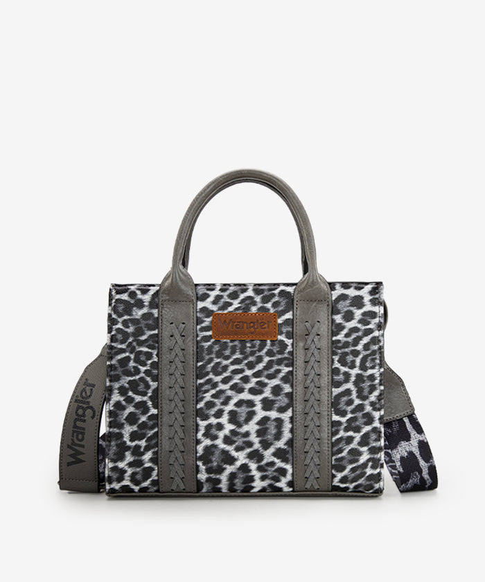 Wrangler Leopard Printed Tote Bag