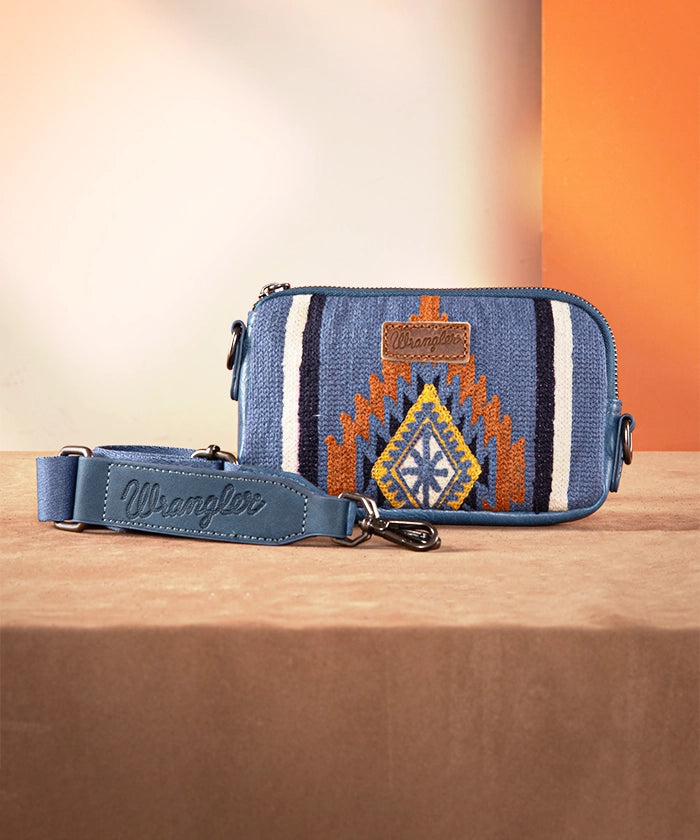 Wrangler Aztec Knitted Bucket Bag Collection