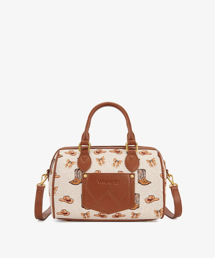 Wrangler Rodeo Icons Western Boston Bag
