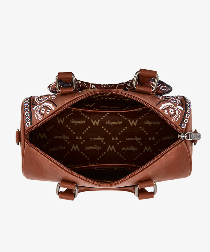 Wrangler Desert Paisley Boston Bag