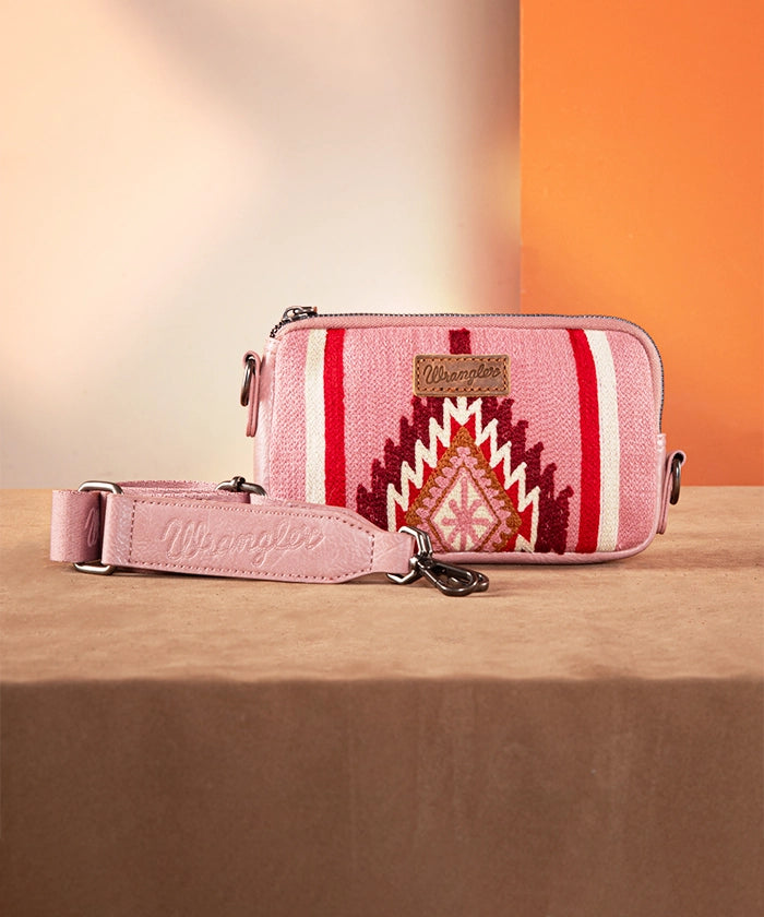 Wrangler Aztec Knitted Bucket Bag Collection