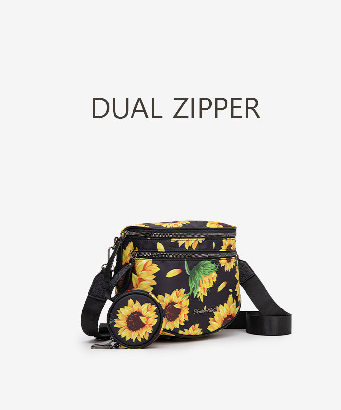 Montana West Bum Bag with Zipper –  Stylish Fanny Pack