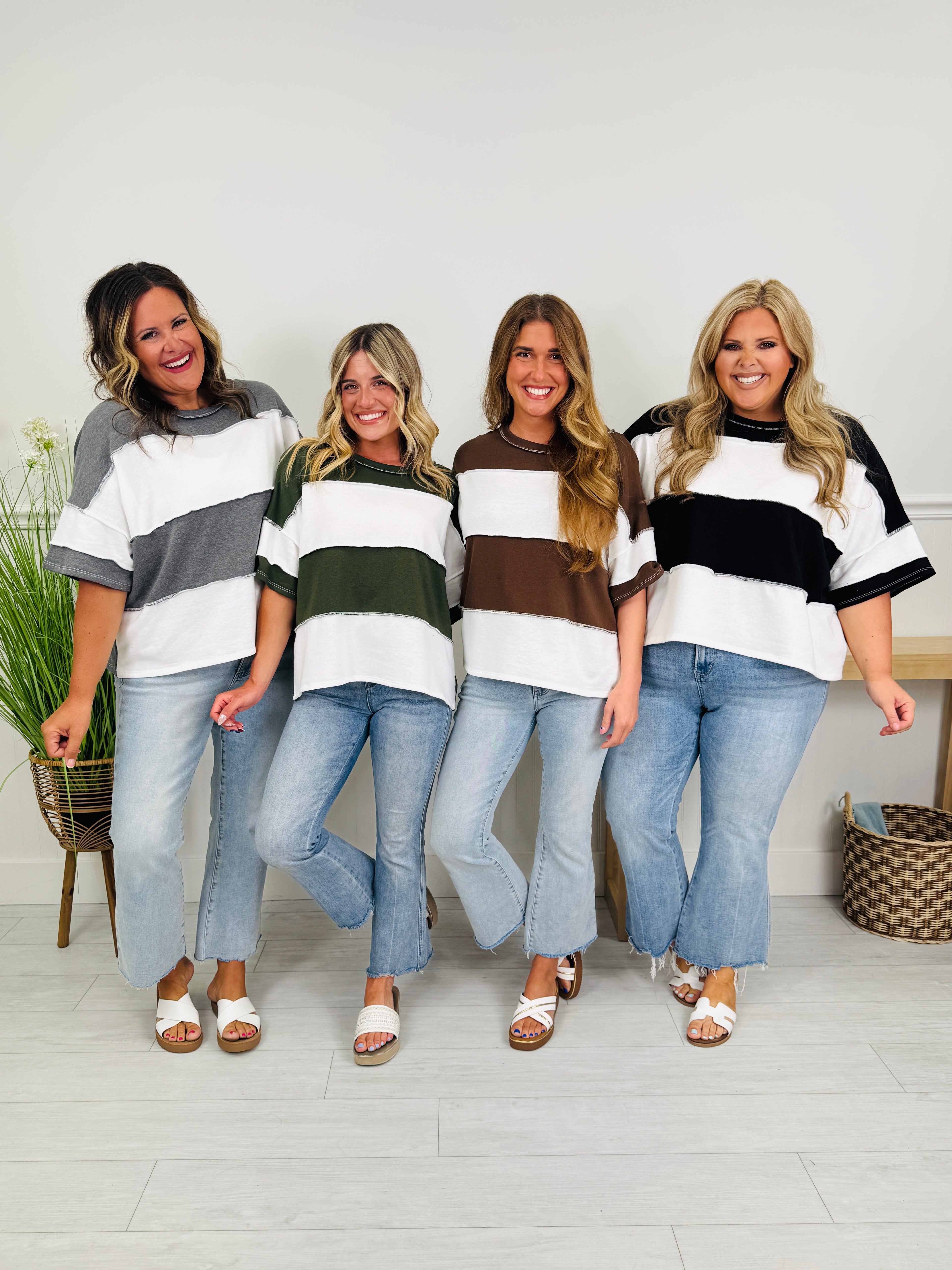 Just My Vibe Top In Multiple Colors