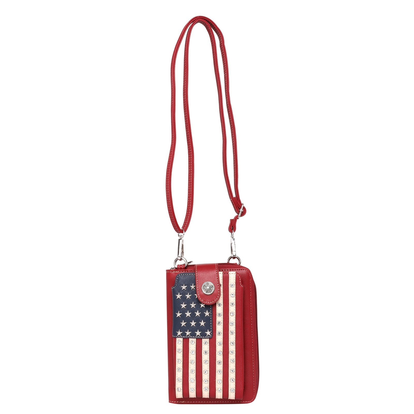 Montana West American Pride Phone Crossbody Bag