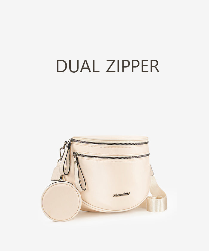 Montana West Bum Bag with Zipper –  Stylish Fanny Pack