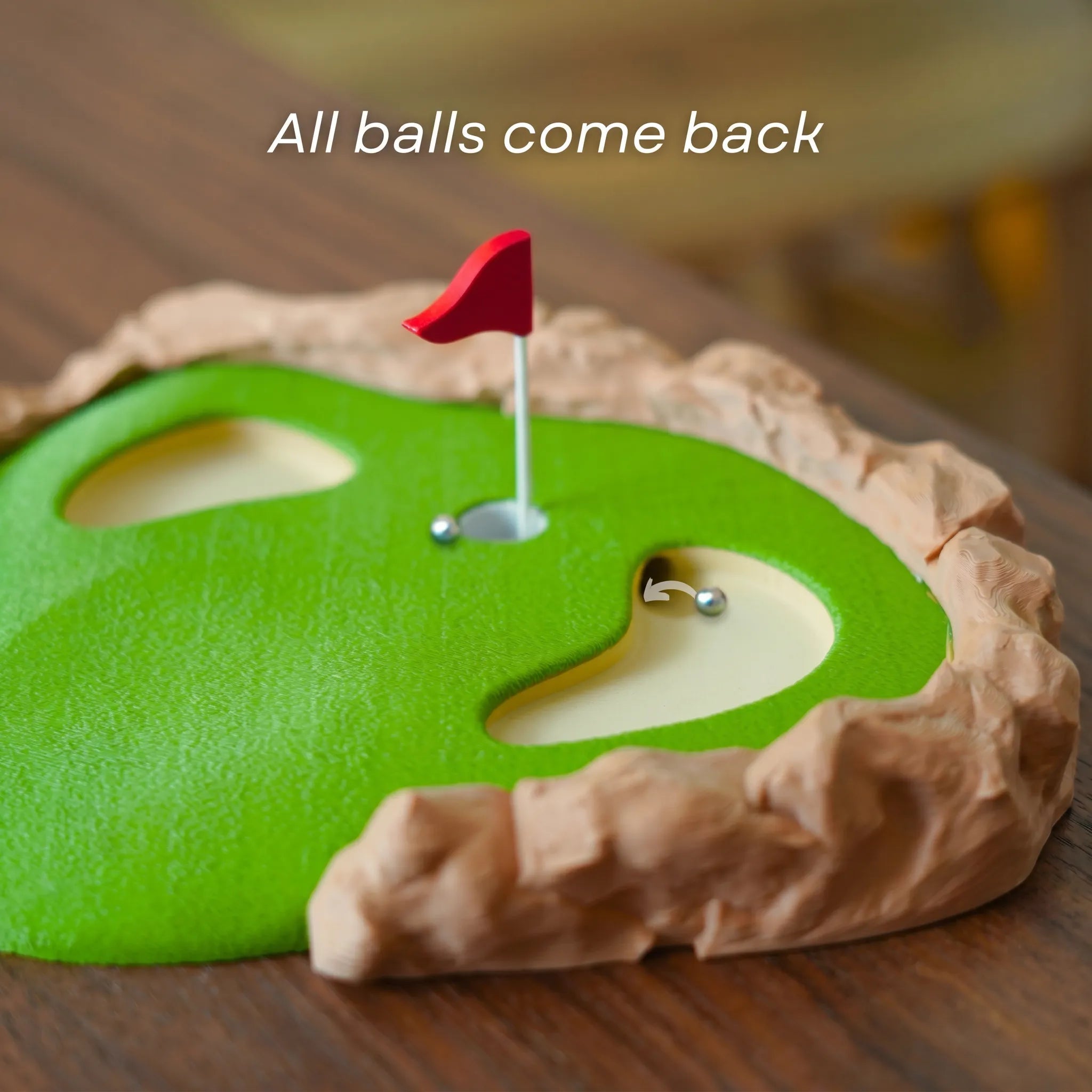 ⛳  Desktop Golf – Introducing the "Real Golfer" Putting Game!