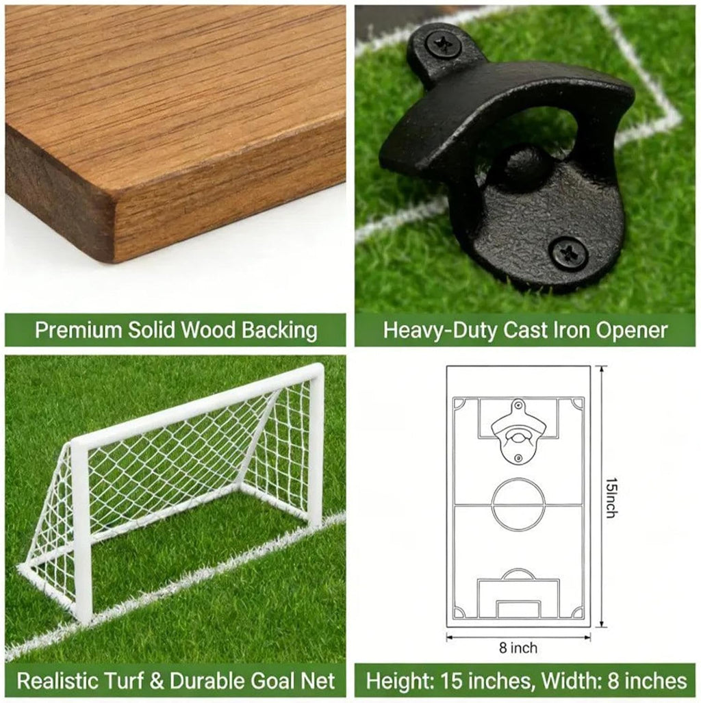⚽🔥 SUMMER OF SOCCER 2026 – Bottle Opener Soccer Field Shape 🍻🏆