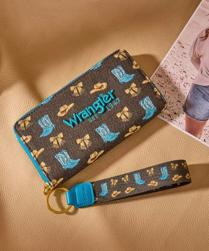 Wrangler Rodeo Icons Canvas Tote Bag