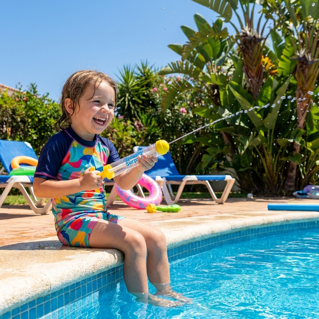 💥 Limited-Time 79% OFF! 🌊 Rotating Fireworks Water Gun – Ultimate Summer Toy