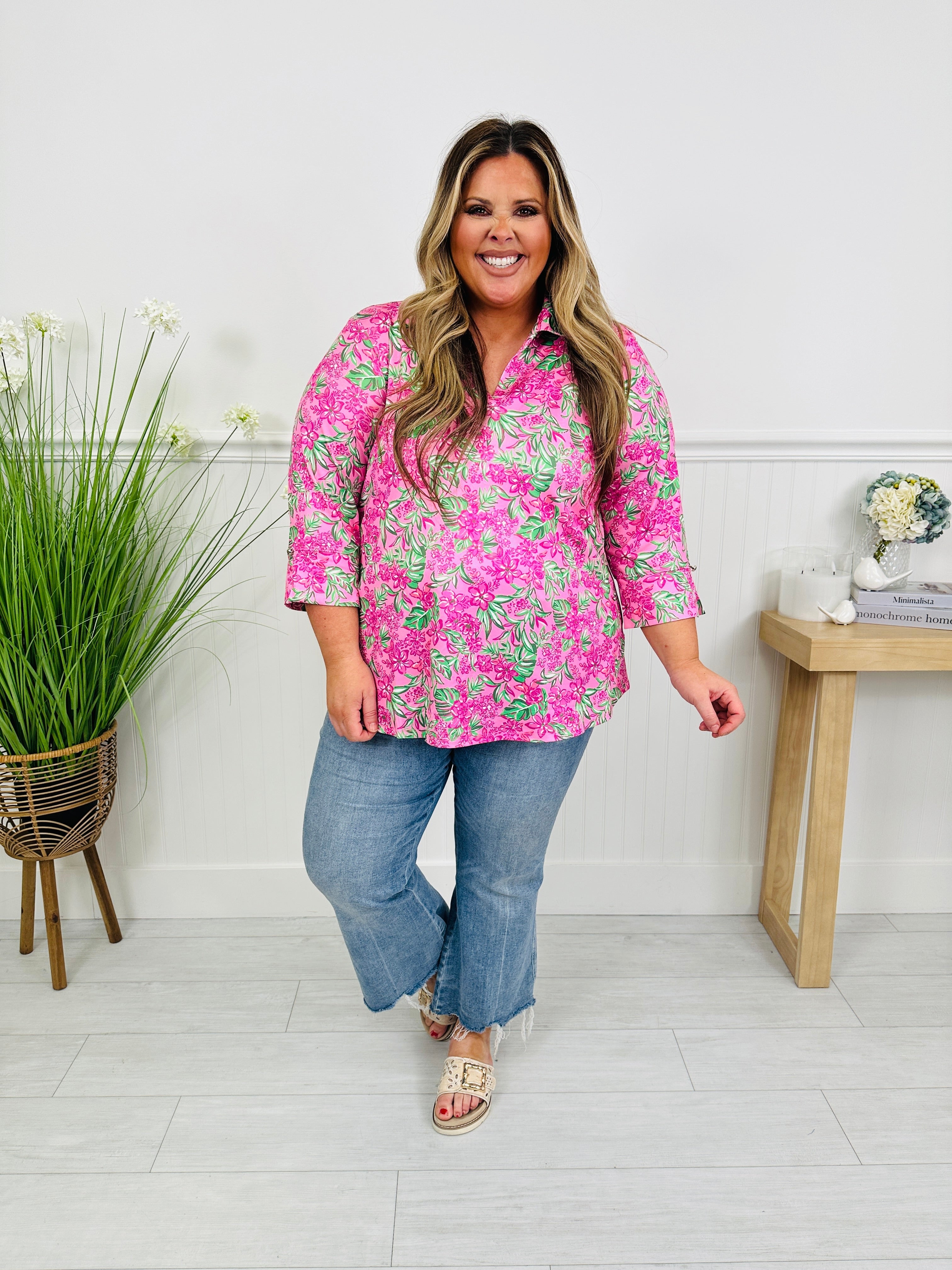 Bloom in Spring in Hibiscus Print