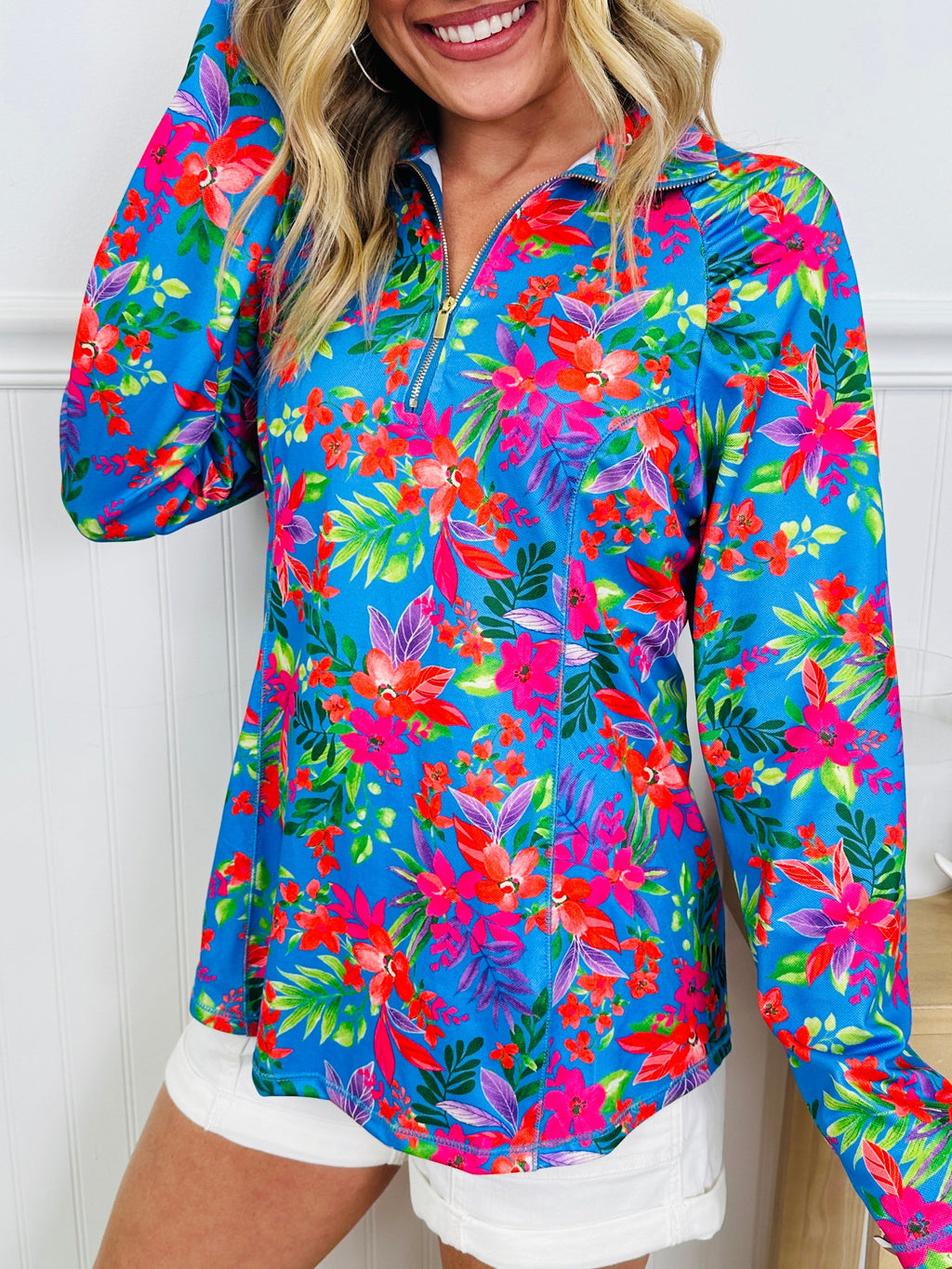Where Spring Begins Top in Fort Lauderdale Print