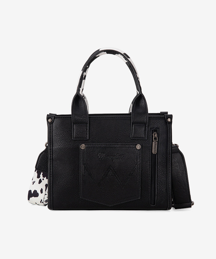 Wrangler Cow Print Concealed Crossbody Bag